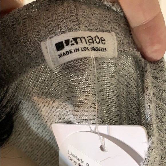 LAMade Retreat Sweater Heather Grey - Picture 9 of 12